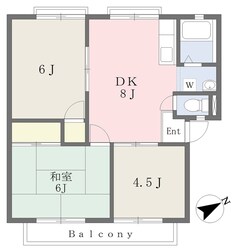 サンライフ蒲田Ｎ棟の物件間取画像